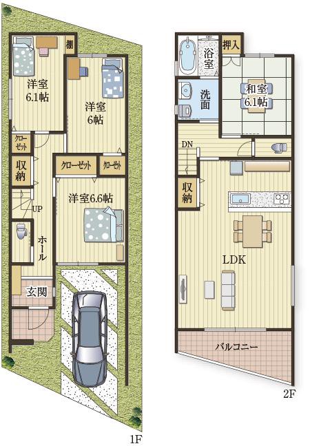 便利な和室がある家