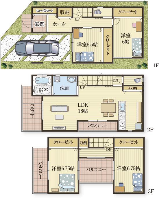 心地よい風を感じる家