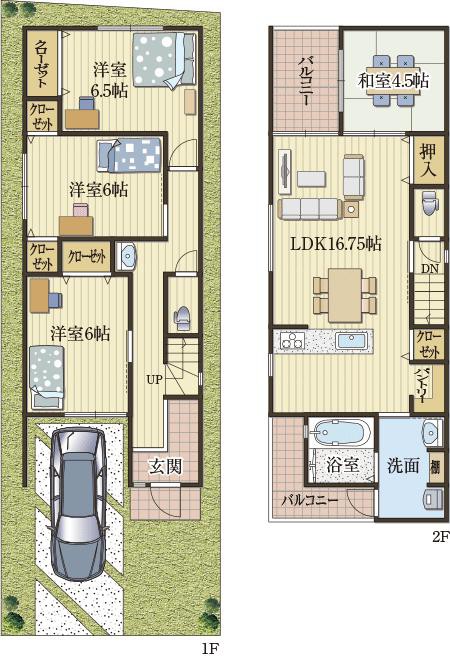 家事をスムーズにこなせる水廻り