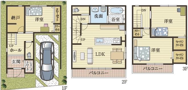 大容量納戸の多用途活用