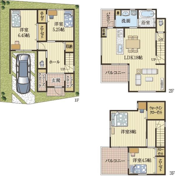 使い分け収納と動線の家事ラク住宅