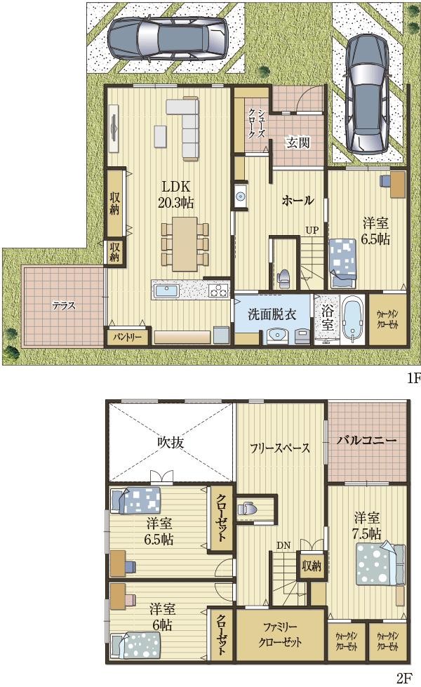 共有ライブラリが多数ある家