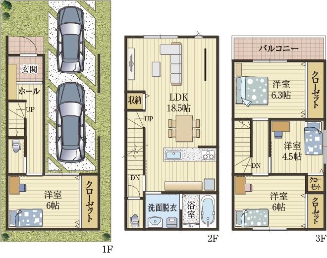 最小限の動線で無駄のない動き